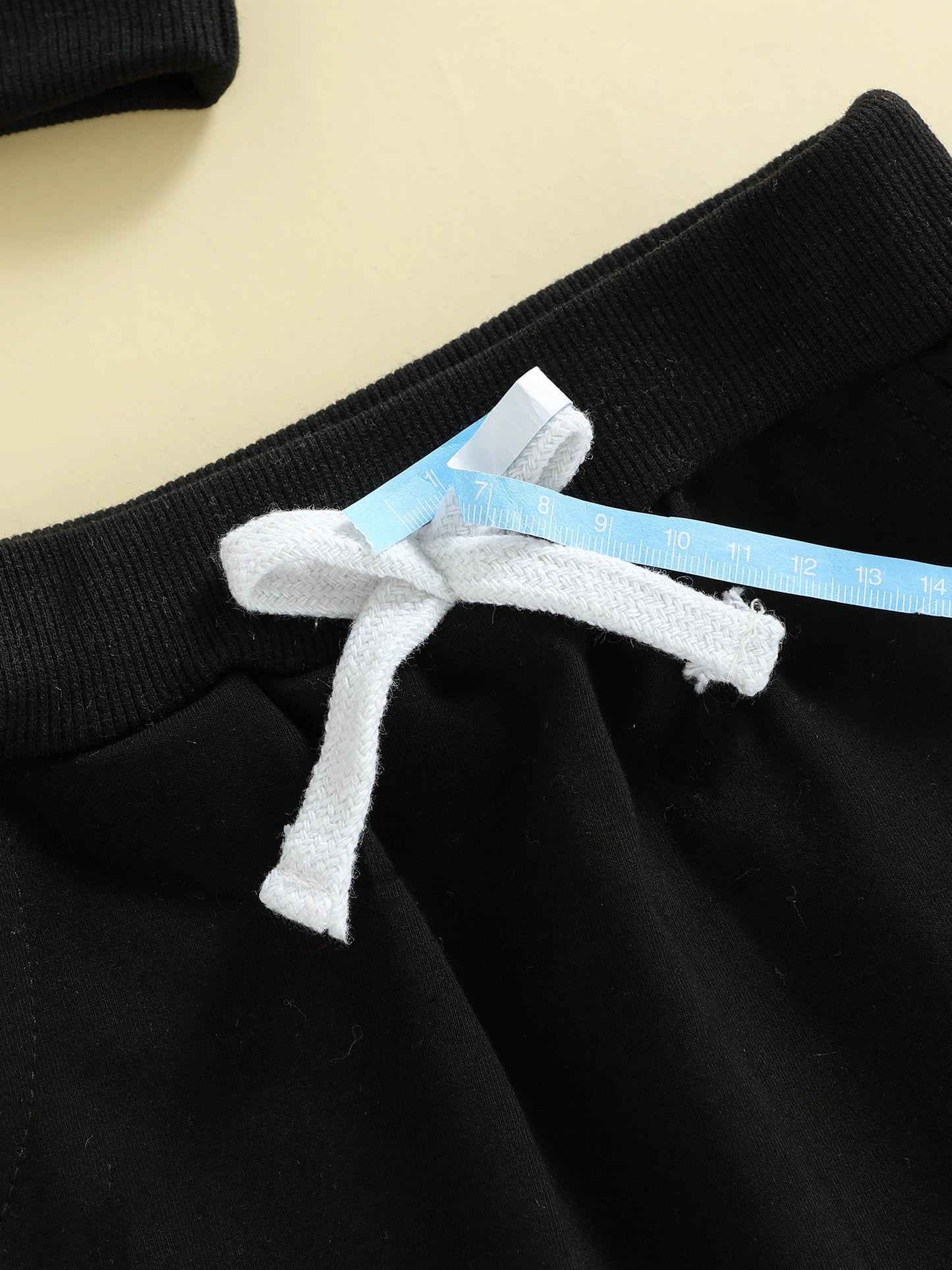 2Pcs Toddler Boy Fall Outfits Long Sleeve Crew Neck Patchwork Pullover Sweatshirt and Joggers Pants Set