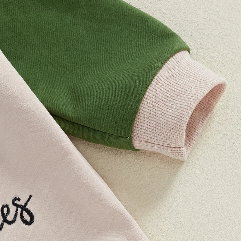 Baby Boys Christmas Jumpsuit Long Sleeve Crewneck Christmas Tree Truck Embroidery Sweatshirt Romper