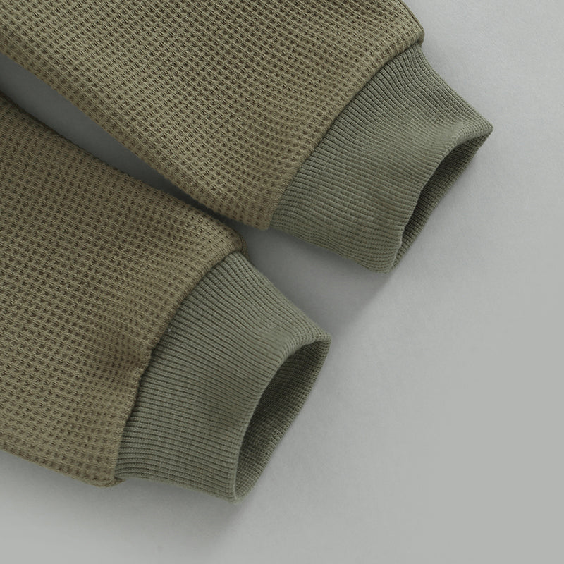 Casual Fall Winter Baby Boy Girl Clothes Set Newborn Infant Toddler Button Tops Pants Casual Outfits Clothing