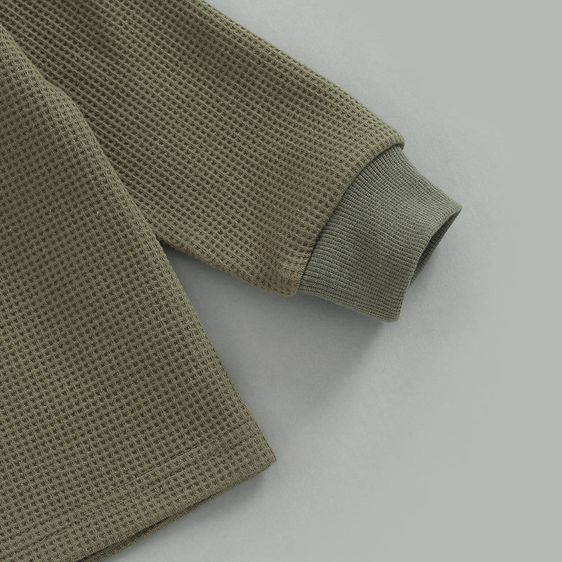 Casual Fall Winter Baby Boy Girl Clothes Set Newborn Infant Toddler Button Tops Pants Casual Outfits Clothing