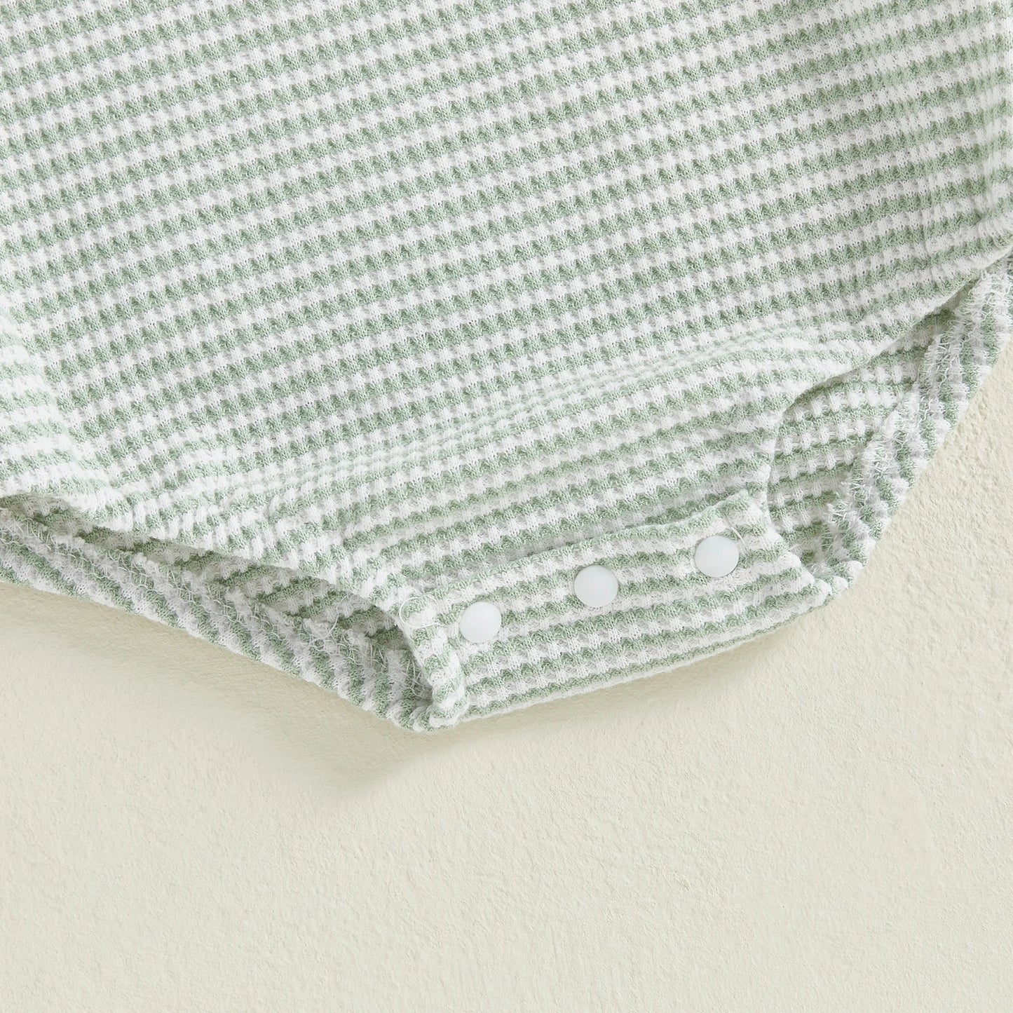 Newborn Baby Boy Romper Long Sleeve Round Neck Duck Embroidery Bodysuit Fall Playsuit