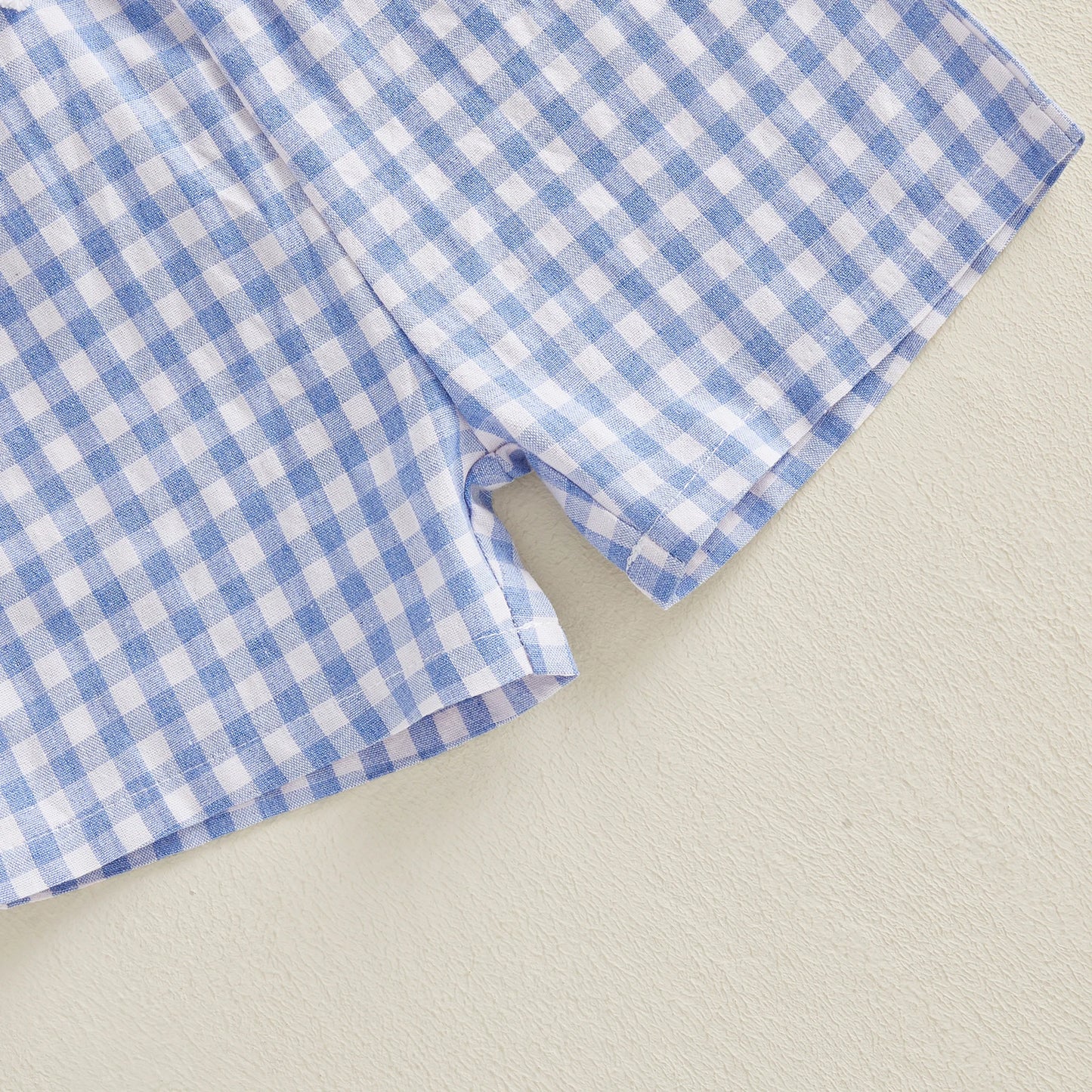 2Pcs Baby Boy Easter Outfits Short Sleeve Cross Truck Embroidery T-Shirt + Shorts Set Toddler Clothes