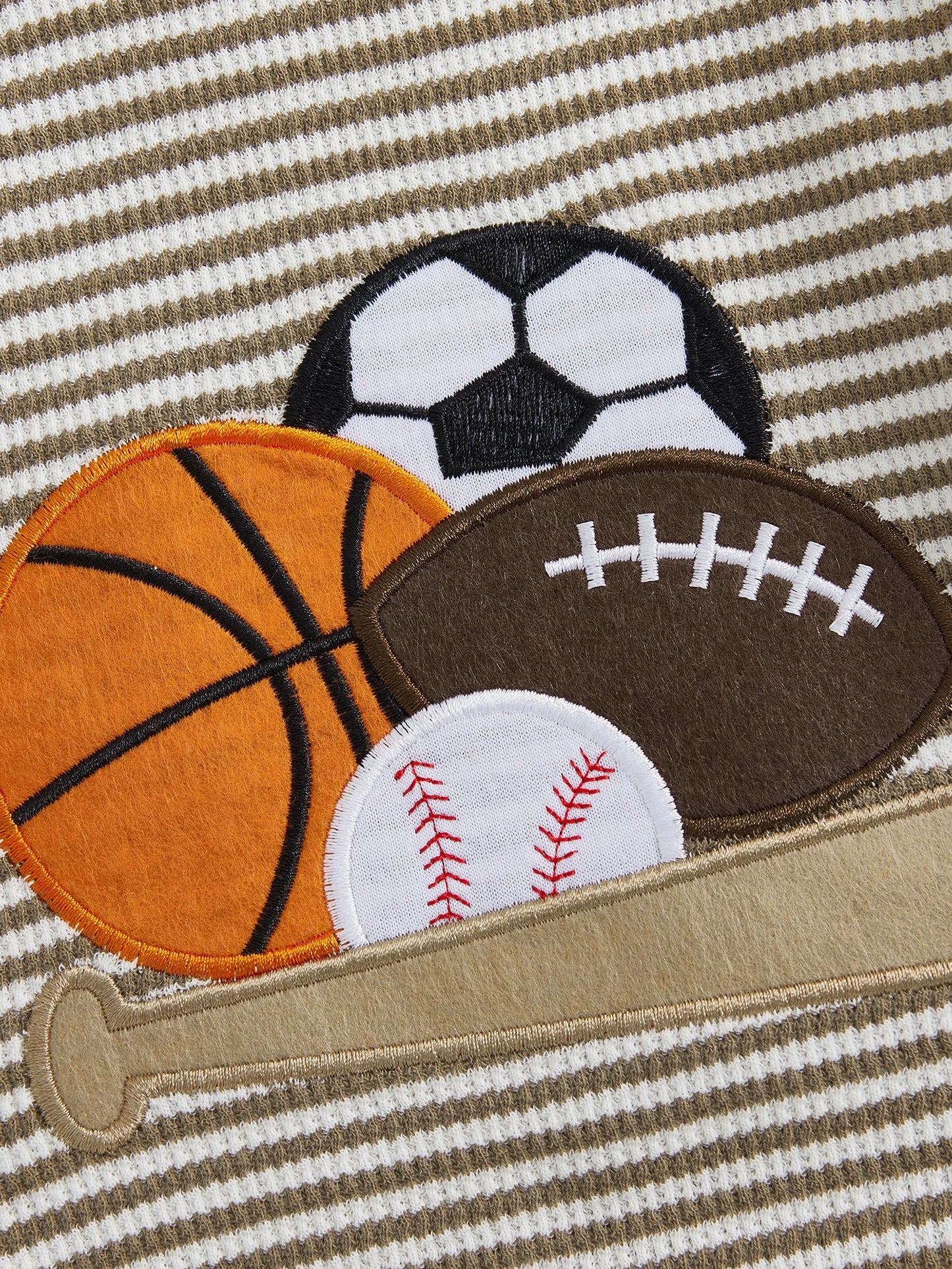 Lioraitiin Toddler Baby Boy Fall Outfit Rugby Embroidery Striped Long Sleeve Sweatshirt and Elastic Pants 2 Piece Clothes